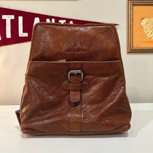 Spikes & Sparrow Brandy Leather Backpack